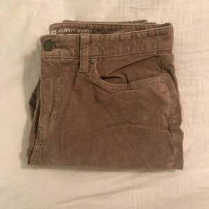 Gap Corduroy Skinny Pants